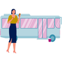 پیش‌نمایش فایل girl-using-phone-in-break-time-11881998 از پک اتوبوس مسافرتی