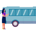 پیش‌نمایش فایل lady-going-into-bus-11881980 از پک اتوبوس مسافرتی