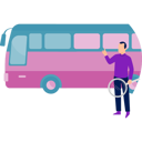 پیش‌نمایش فایل man-going-to-check-bus-11881983 از پک اتوبوس مسافرتی