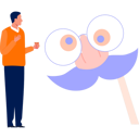 پیش‌نمایش فایل boy-enjoying-drink-by-seeing-clown-prompt-11855525 از پک اول آوریل و شوخی