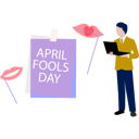 پیش‌نمایش فایل boy-explaining-lovely-jokes-about-april-fool-day-11855559 از پک اول آوریل و شوخی