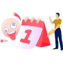 پیش‌نمایش فایل boy-presenting-the-1st-date-of-month-11855503 از پک اول آوریل و شوخی