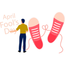 پیش‌نمایش فایل boy-standing-beside-tied-shoelaces-11855509 از پک اول آوریل و شوخی