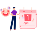 پیش‌نمایش فایل boy-with-april-fools-date-reminder-11855495 از پک اول آوریل و شوخی