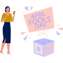پیش‌نمایش فایل girl-enjoying-fools-day-while-eating-11855531 از پک اول آوریل و شوخی