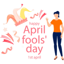 پیش‌نمایش فایل girl-wishing-april-fools-day-on-1st-april-11855499 از پک اول آوریل و شوخی