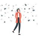 پیش‌نمایش فایل girl-enjoying-autumn-weather-11933455 از پک آب و هوا