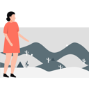 پیش‌نمایش فایل girl-standing-in-desert-11933510 از پک آب و هوا