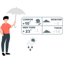 پیش‌نمایش فایل male-host-gives-weather-updates-holding-umbrella-11933507 از پک آب و هوا