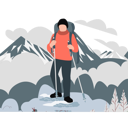 پیش‌نمایش فایل man-climbing-mountains-11933472 از پک آب و هوا