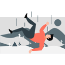 پیش‌نمایش فایل man-falling-from-height-11933541 از پک آب و هوا