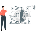 پیش‌نمایش فایل predictor-showing-two-sides-of-sun-rays-effect-11933546 از پک آب و هوا