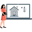 پیش‌نمایش فایل woman-being-advised-to-stay-at-home-due-to-rising-temperature-11933485 از پک آب و هوا