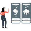 پیش‌نمایش فایل woman-predicting-snow-and-storm-11933478 از پک آب و هوا