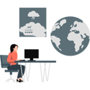 پیش‌نمایش فایل woman-searching-worlds-thunder-storm-reports-11933516 از پک آب و هوا