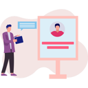 پیش‌نمایش فایل boy-commenting-on-customer-profile-11885465 از پک ارتباطات