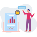 پیش‌نمایش فایل boy-make-a-comment-on-analytic-graph-folder-11885452 از پک ارتباطات