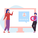 پیش‌نمایش فایل girl-setting-employee-profile-11885460 از پک ارتباطات