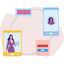 پیش‌نمایش فایل girls-sharing-ideas-together-11885494 از پک ارتباطات