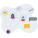 پیش‌نمایش فایل global-chatting-connection-between-people-11885443 از پک ارتباطات