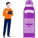 پیش‌نمایش فایل boy-briefing-about-mosquito-spray-11881774 از پک اسپری و افشانه