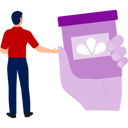 پیش‌نمایش فایل boy-showing-paper-soap-11881779 از پک اسپری و افشانه