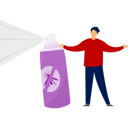 پیش‌نمایش فایل boy-spraying-to-get-rid-of-insects-11881758 از پک اسپری و افشانه