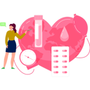 پیش‌نمایش فایل girl-briefing-about-hypertension-treatment-11860714 از پک روز جهانی فشار خون