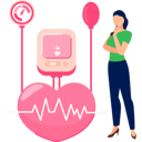 پیش‌نمایش فایل girl-checking-heart-beats-with-tonometer-11860719 از پک روز جهانی فشار خون