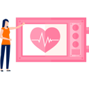 پیش‌نمایش فایل girl-showing-heartbeats-on-screen-11860797 از پک روز جهانی فشار خون