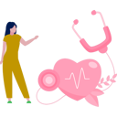 پیش‌نمایش فایل girl-standing-with-healthy-heart-11860747 از پک روز جهانی فشار خون