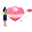 پیش‌نمایش فایل girl-undergoing-heart-treatment-11860802 از پک روز جهانی فشار خون
