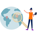 پیش‌نمایش فایل girl-found-her-pin-around-the-world-11881673 از پک برنامه مسیریابی
