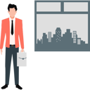 پیش‌نمایش فایل businessman-standing-holding-his-bag-11887496 از پک ارتباطات کسب‌وکار