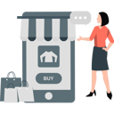 پیش‌نمایش فایل girl-conveyance-people-for-online-shopping-11887538 از پک ارتباطات کسب‌وکار