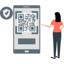 پیش‌نمایش فایل girl-introducing-scan-bar-on-mobile-11887540 از پک ارتباطات کسب‌وکار