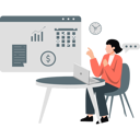 پیش‌نمایش فایل girl-marking-on-done-and-pending-work-11887583 از پک ارتباطات کسب‌وکار