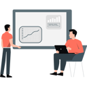 پیش‌نمایش فایل man-showing-graph-and-other-one-presenting-it-11887563 از پک ارتباطات کسب‌وکار