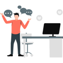 پیش‌نمایش فایل man-talking-happily-11887562 از پک ارتباطات کسب‌وکار