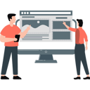 پیش‌نمایش فایل two-people-discussing-and-pointing-on-graph-11887593 از پک ارتباطات کسب‌وکار