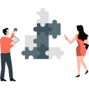پیش‌نمایش فایل two-people-solving-puzzles-11887592 از پک ارتباطات کسب‌وکار