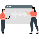 پیش‌نمایش فایل two-people-talking-about-business-reading-11887572 از پک ارتباطات کسب‌وکار
