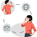 پیش‌نمایش فایل two-people-using-worldwide-communication-11887514 از پک ارتباطات کسب‌وکار