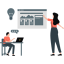 پیش‌نمایش فایل two-people-working-together-on-same-project-11887574 از پک ارتباطات کسب‌وکار