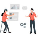 پیش‌نمایش فایل two-persons-sharing-business-ideas-together-11887571 از پک ارتباطات کسب‌وکار