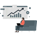 پیش‌نمایش فایل woman-making-analytical-graph-of-conversions-11887536 از پک ارتباطات کسب‌وکار