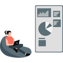 پیش‌نمایش فایل woman-making-graph-on-laptop-11887517 از پک ارتباطات کسب‌وکار