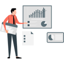 پیش‌نمایش فایل businessman-pointing-in-direction-to-graph-11928999 از پک شغل‌های تحلیل‌گری