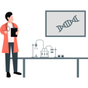 پیش‌نمایش فایل doctor-preparing-dna-reports-11929015 از پک شغل‌های تحلیل‌گری