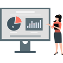 پیش‌نمایش فایل girl-showing-business-finance-percentage-11929022 از پک شغل‌های تحلیل‌گری
